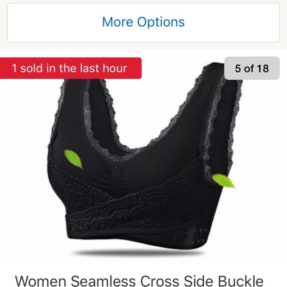 Woman's  laceBra